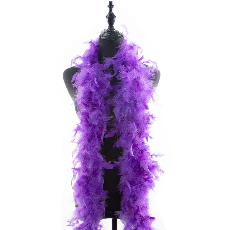 Fk Veer 40gram Goedkope Black Feather Boas Voor Dress Party Decoratie