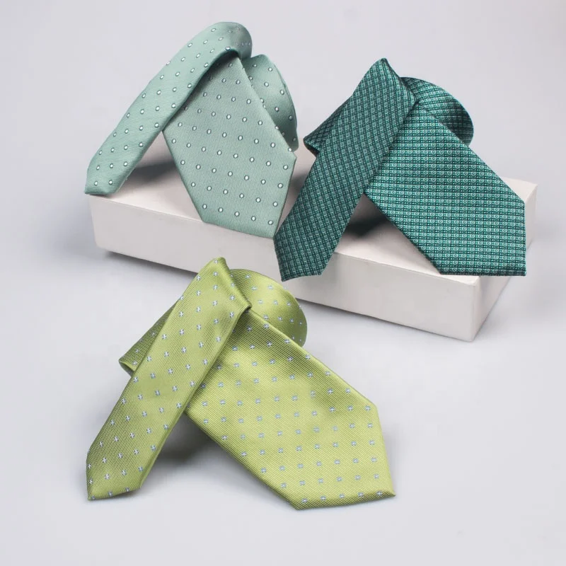 
High Quality Neckties Men Custom Pattern Print Classic 100% Woven Silk Neck Tie Business 