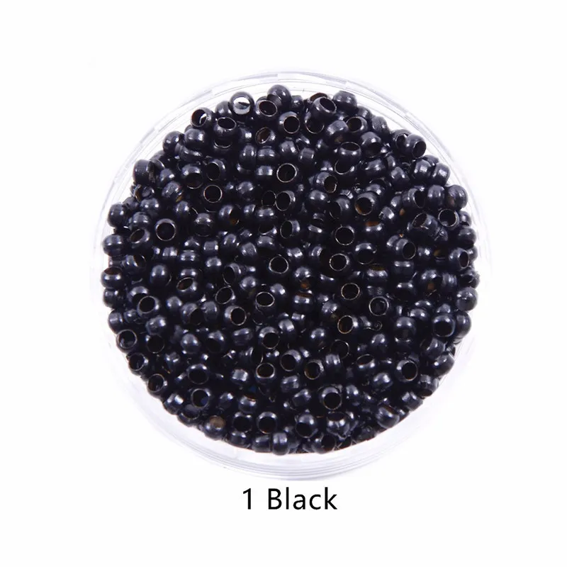 

1000pcs/box nano ring beads micro ring hair extensions looper tools nano ring