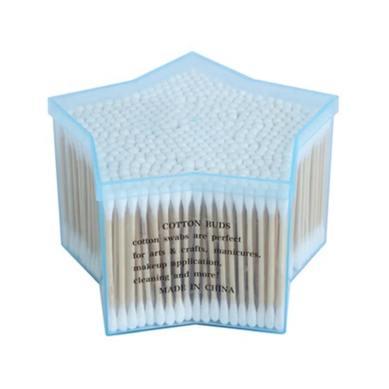 

Creative Pentagram Double-headed Cotton Swabs, White