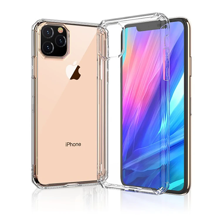 

Free Shipping Hot Selling Accessories Phone case transparent Soft TPU Phone Case Shockproof Phone case for iPhone 11 2019
