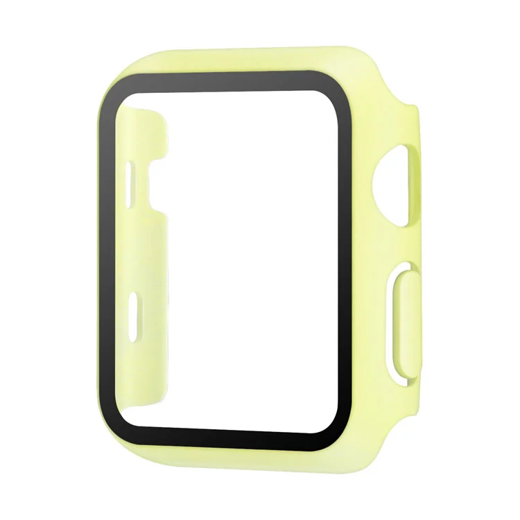 

Leyi sports luxury hot selling watch glass cover waterproof case for apple watch case series 1 2 3 4 5 protective, Optional