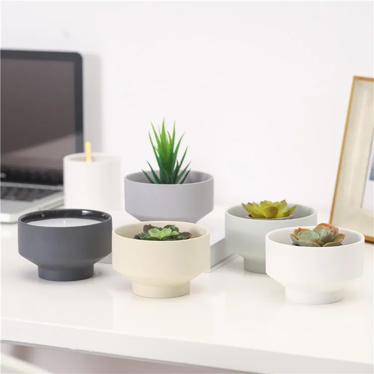 

personalized modern hot sale hotel balcony decorative ceramic planters / home garden decoration flower pots, Customized
