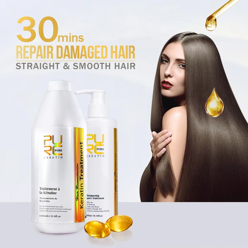 

OEM ODM Keratin Treatment 100% Straight no smoke Keratin
