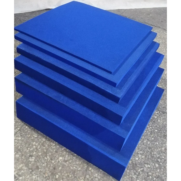 Flat soft foam absorber