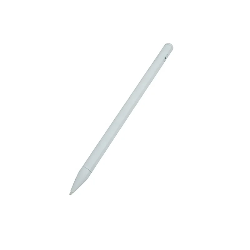 

No application required fine point magnetic stylus pencil with palm rejection, White