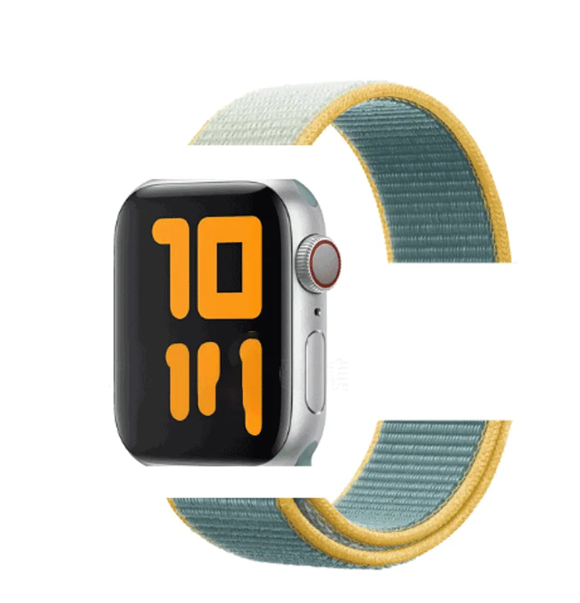 

44 mm/40mm for iWatch Band 38mm 42mm 44mm Sport For Apple Watch band series SE 1/2/3/4/5/6 watch bands, As pictures