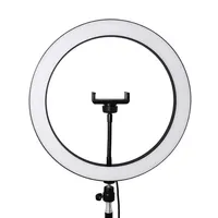 

Makeup LED Ring Fill Light Kit with Tripods Stand For Live Streaming YouTube Video Production Photography Online Teaching