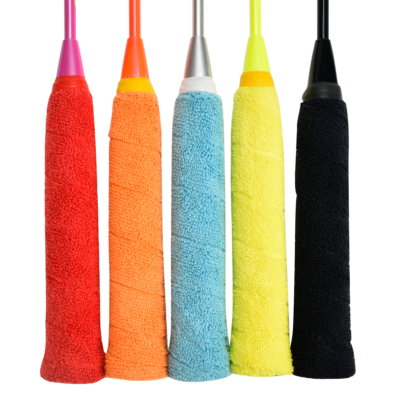 

Hot sale colorful rolled package towel thicker overgrip