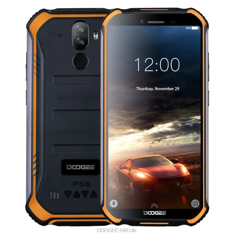 

Original Waterproof Rugged Phone Android Feature Waterproof Cell Doogee S40 Lite