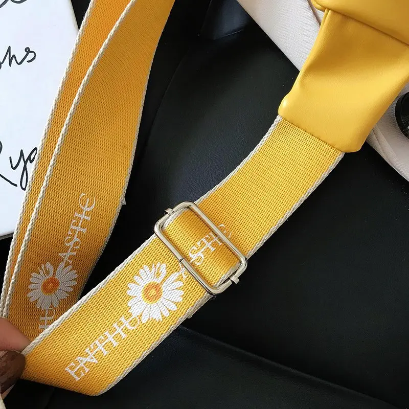 fashion most popular women chest ita bag with clear PVC window for pins custom design transparent ita bag