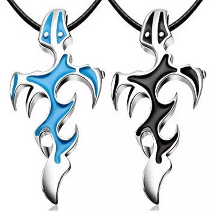 

2022 domineering jewelry trend hip hop necklace men and women pendant personality surgical stainless steel jewelry