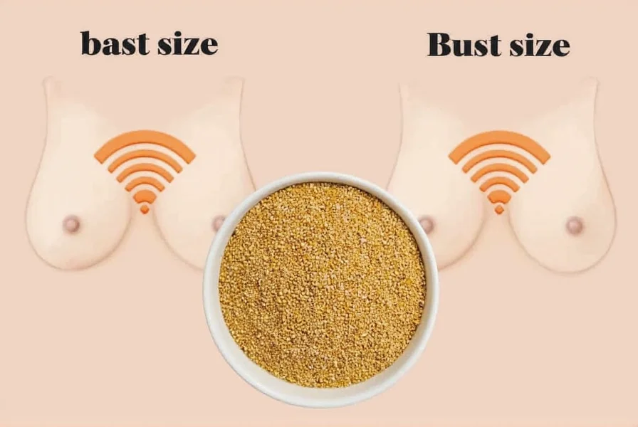 Scientific illustration showing fenugreek seeds and their molecular compounds related to hormonal activity