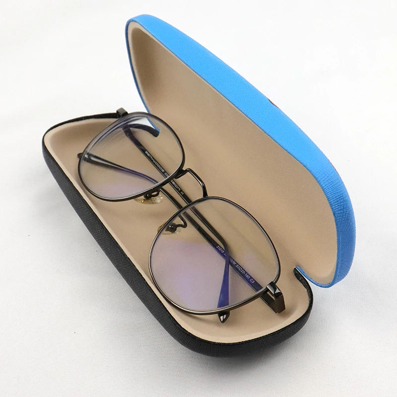 

Fashion Wholesale Funny Glasses Case Glass Boxes Colored Square Sun Eyeglasses Case For Glasses Optical Frame, Customized color