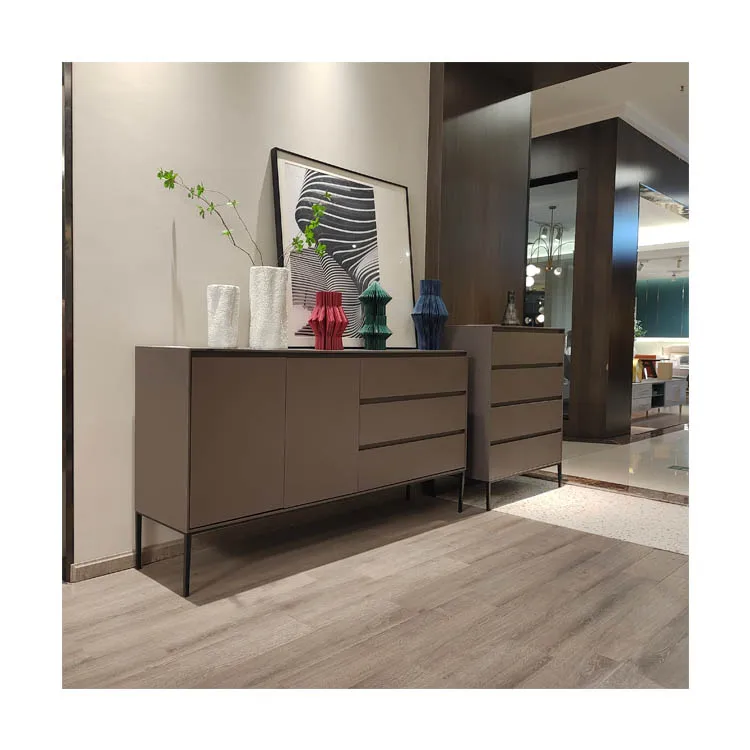 

2021 new design modern metal cabinet steel sideboard steel storage cabinet, Customized color