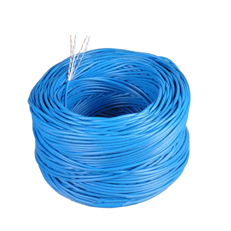 flexible utp cat5e cat6 network cable 305m/roll amp cat6 cable