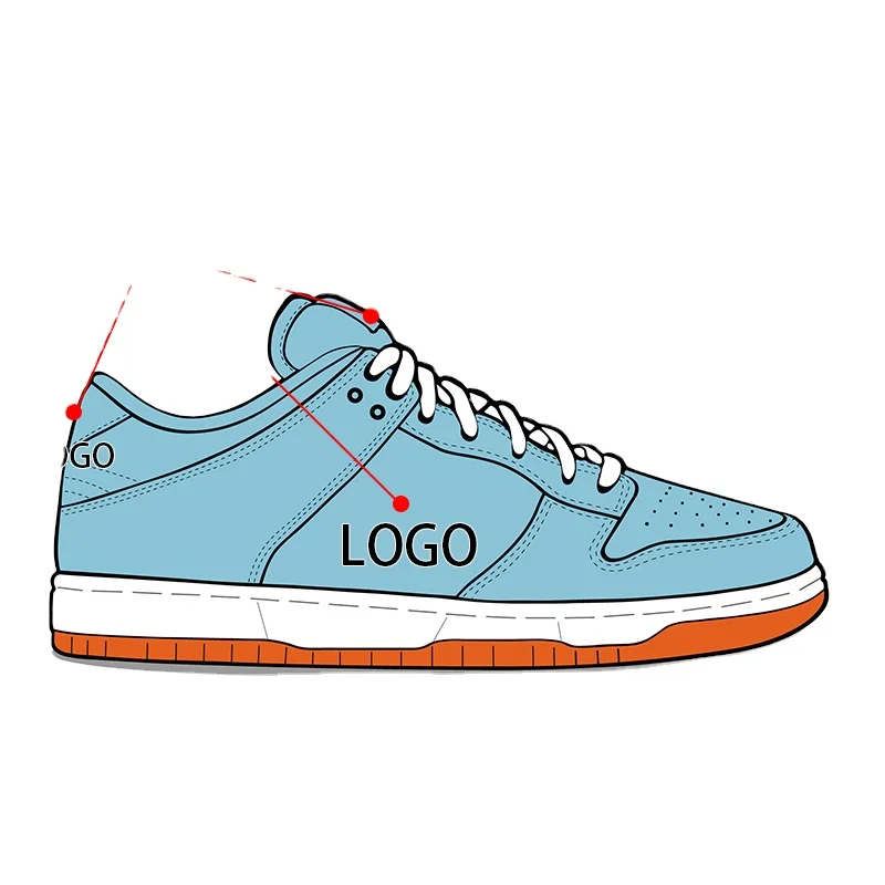 

Hot Selling Custom Dunk Sb Sneakers With Low Price, Blue