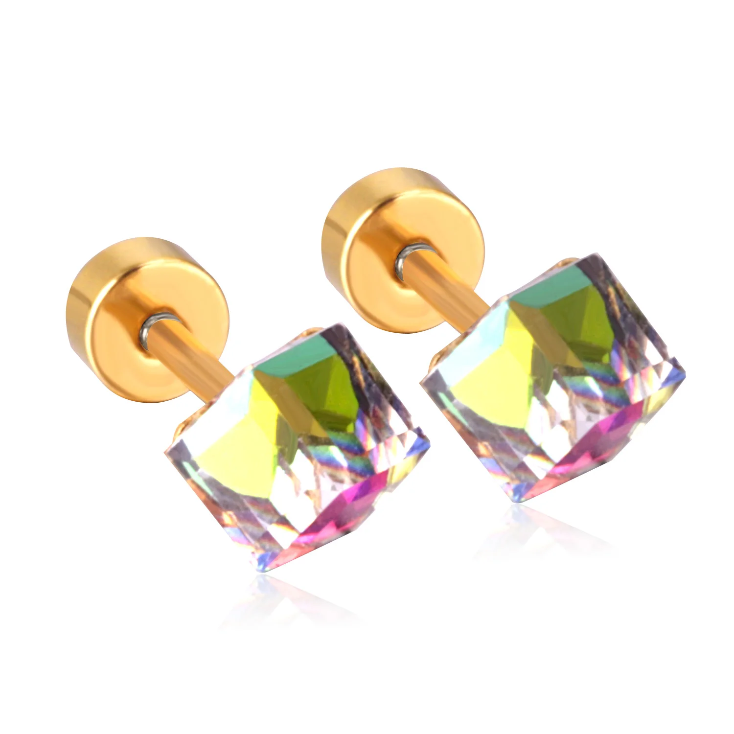 Gold Plated Earrings Jewelry Z