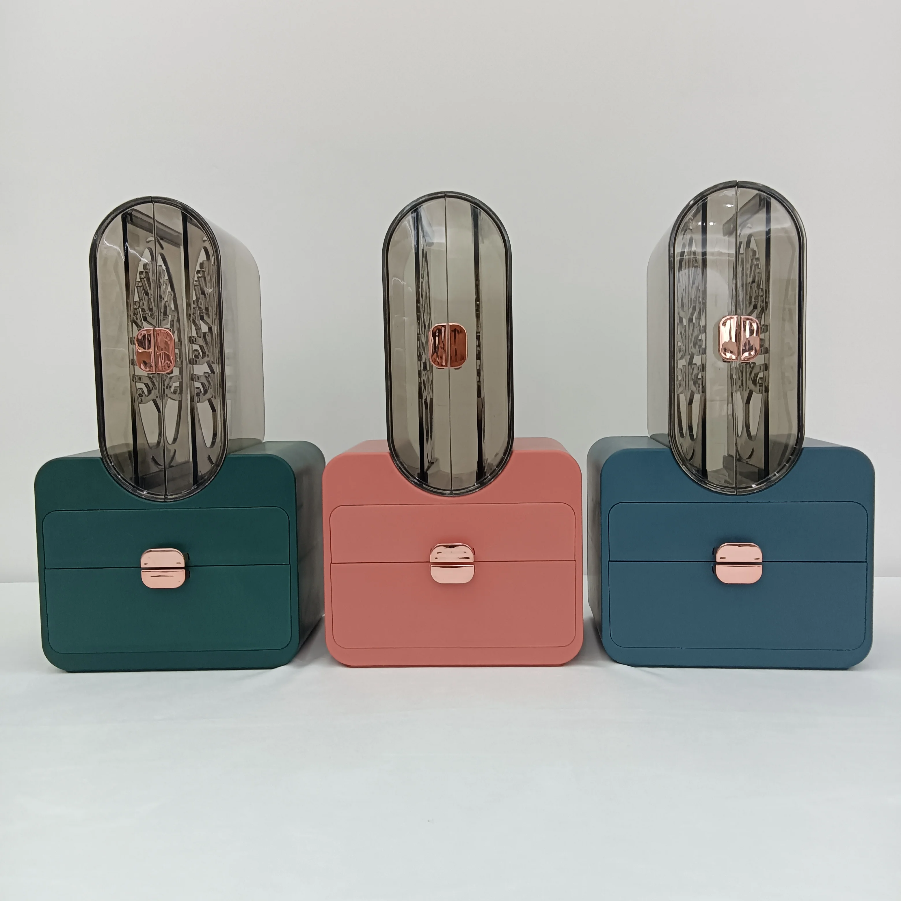 

Hot sale colorful plastic cosmetic storage box