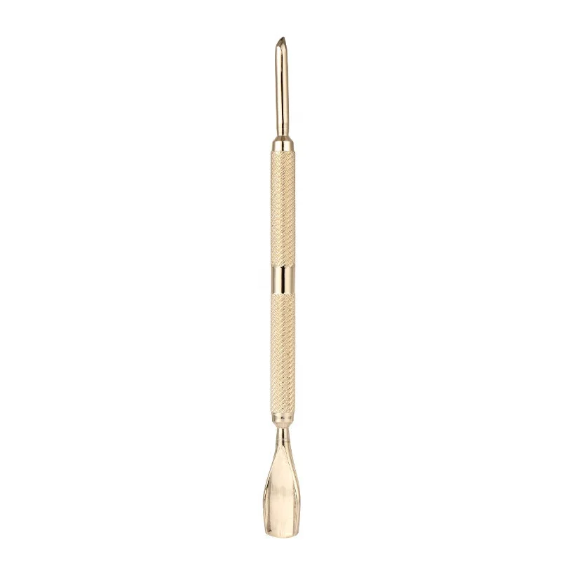 

Gold Cuticle Pusher Nail Care Beauty Tool Design Manicure Quartz Pen Gold Single Nail Cuticle Pusher