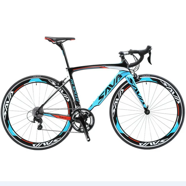 

New Fashion Design 700C 22 Speed Full Carbon Fibre Road Bike for Sale, Grey red, black orange, black blue, grey