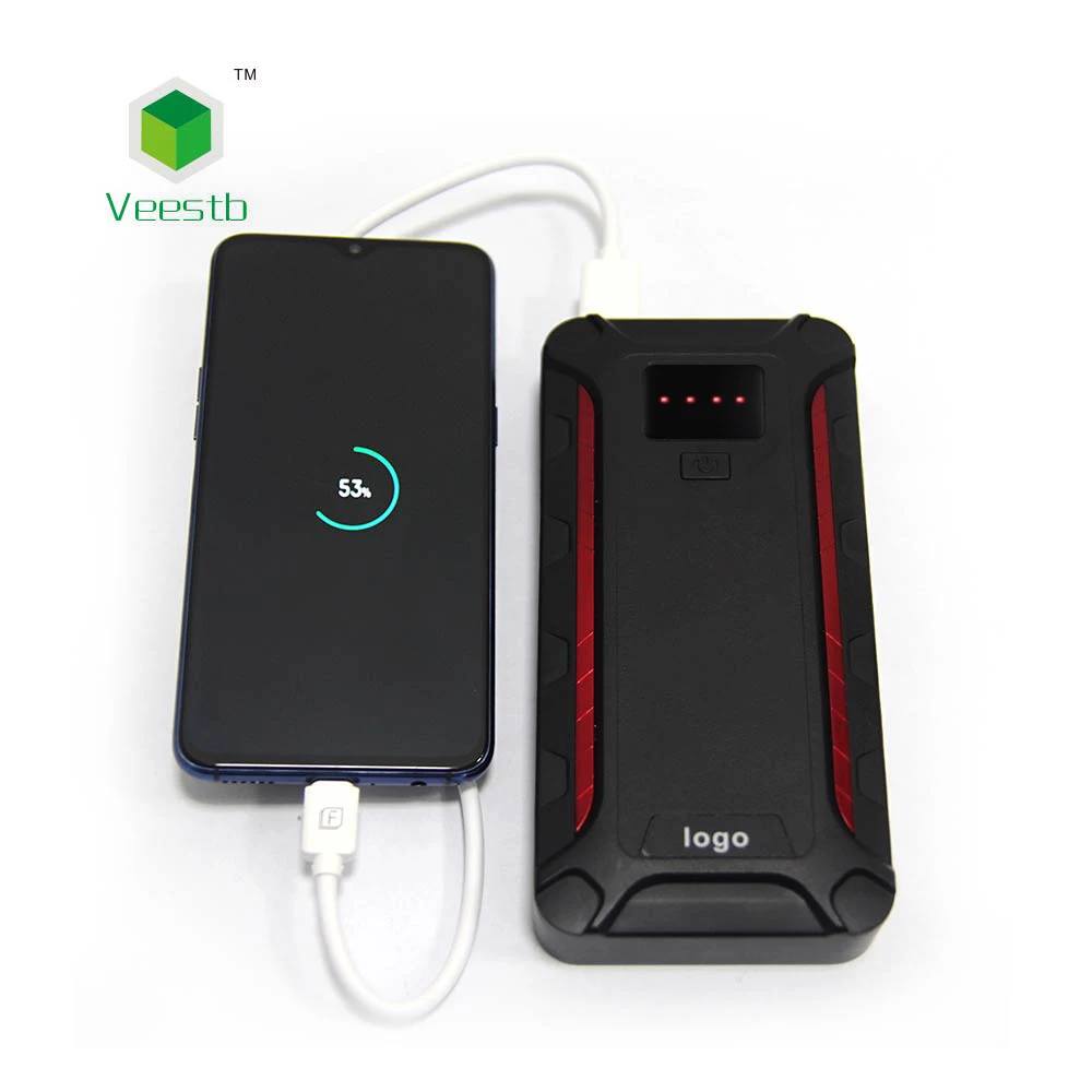 

Multi Function Portable Emergency Car Booster Starting 10000mAh Jump Starter Power Bank 12V