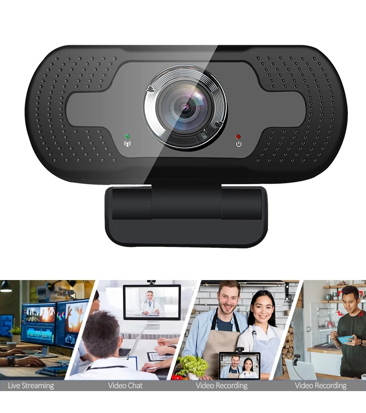 Best 4K HD 60FPS USB Webcam 1080P Streaming Web Camera With Microphones For Desktop