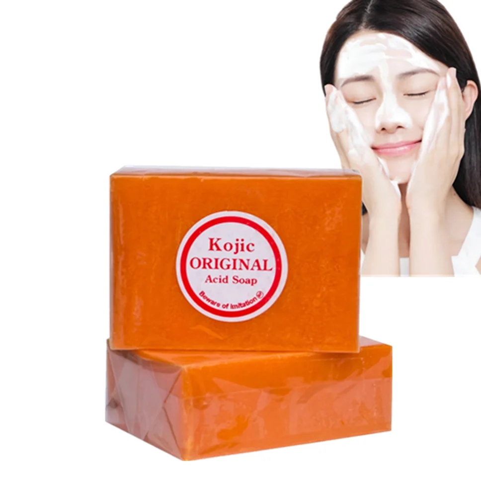 

Wholesale Philippines Natural Toilet Soap Skin Lightening Savon Collagen Glutathion Kojic Acid Soap Whitening for Face, Orange