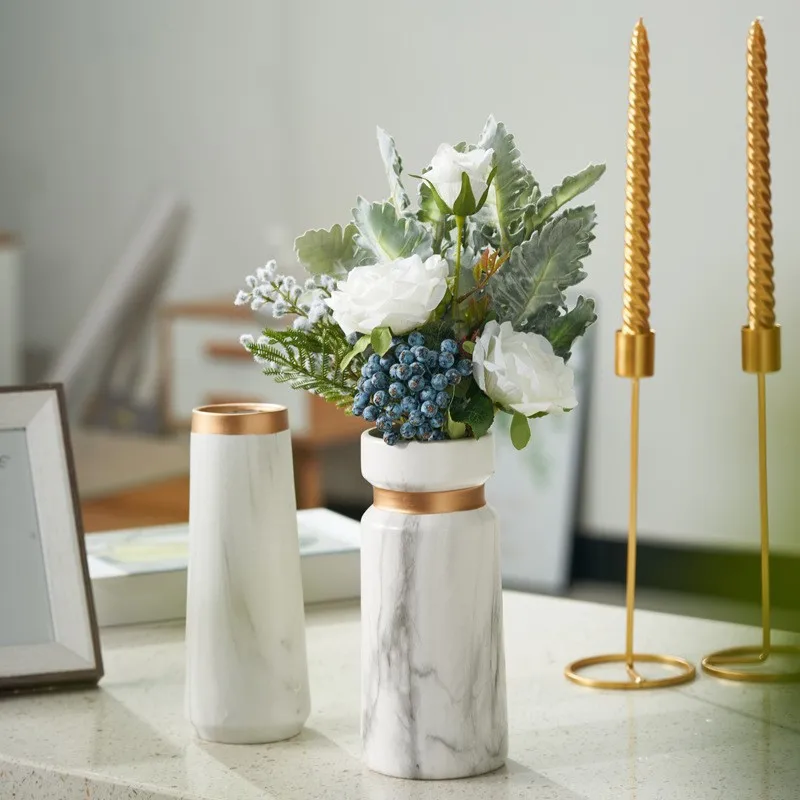 

Custom Modern Home Decorations Nordic Vase Decor Ceramic Flower Vases