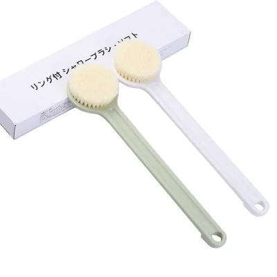 

P1323 Home use large size long handle washing brush bath room hanging PP soft cleaning brush, Colors