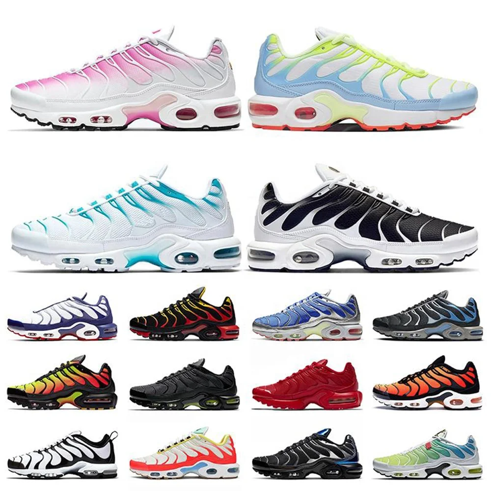 

New Authentic Air Cushion US 12 Plus TN Men Running Shoes Trainers Air Cushioning Outdoor Jogging Trainers Sneakers big size 12