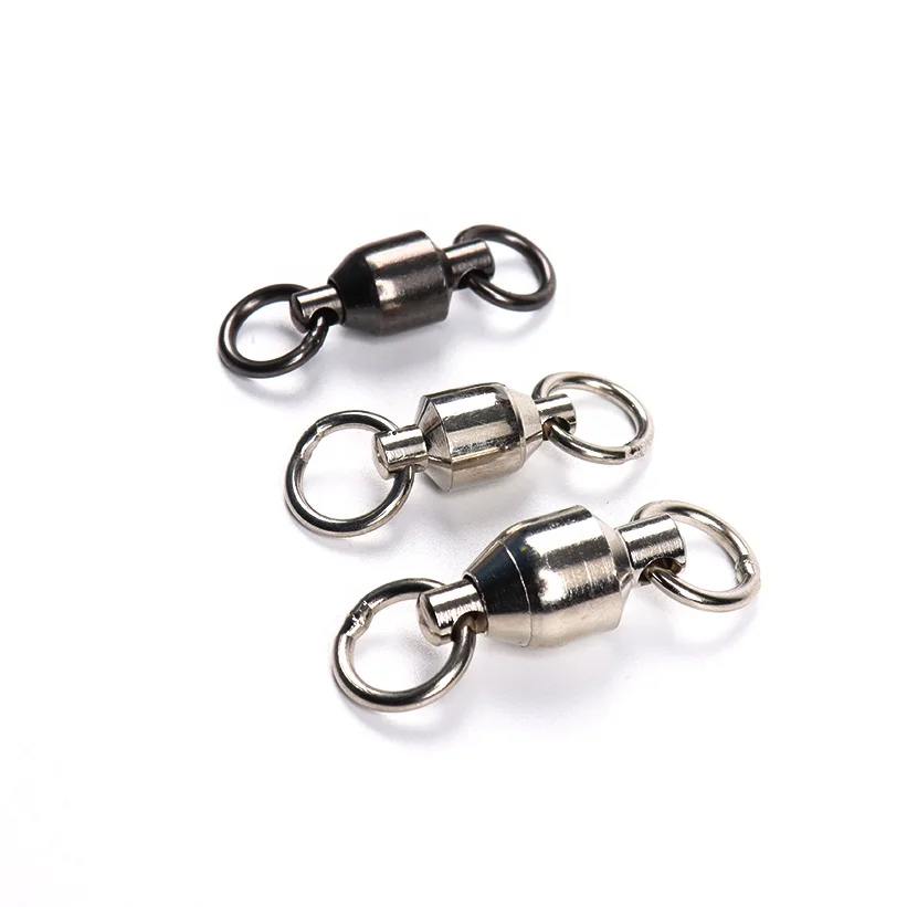 

Wholesale Fishing Tackle Ball Bearing Swivel With Split Ring