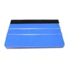 Car Vinyl Film wrapping tools Blue Scraper squeegee with felt edge size 10*7cm Car Styling Stickers Accessories