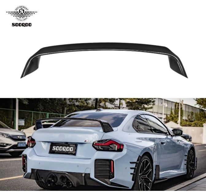 

Dry Carbon Fiber M2 G87 Rear Spoiler M Performance Dry Carbon Fiber Spoiler For BMW M2 G87 2023-IN