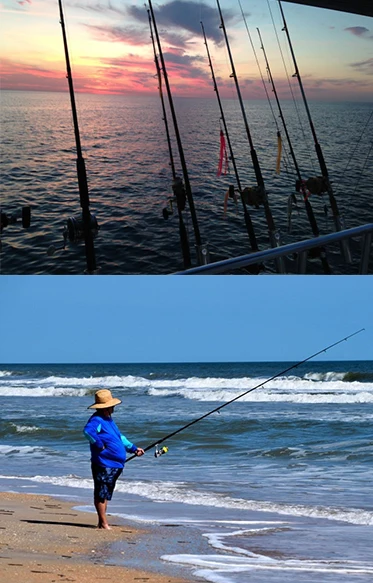 carbon fiber surf rods fishing rods