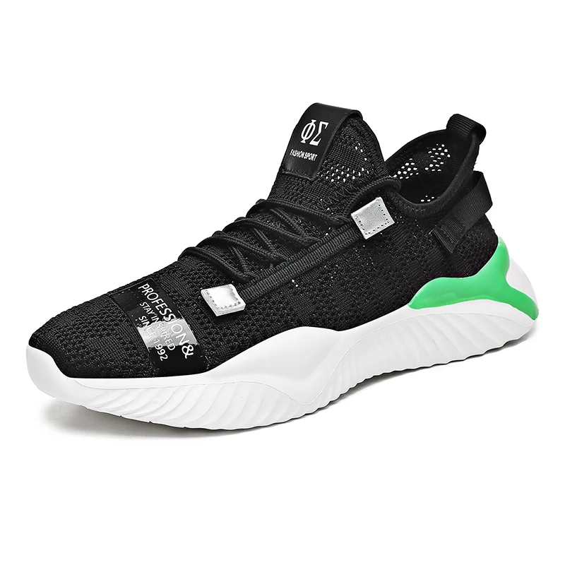 

Ziitop Dropshipping Shoes Fly Woven Breathable Sneakers Super Light Running Shoes, Black;white