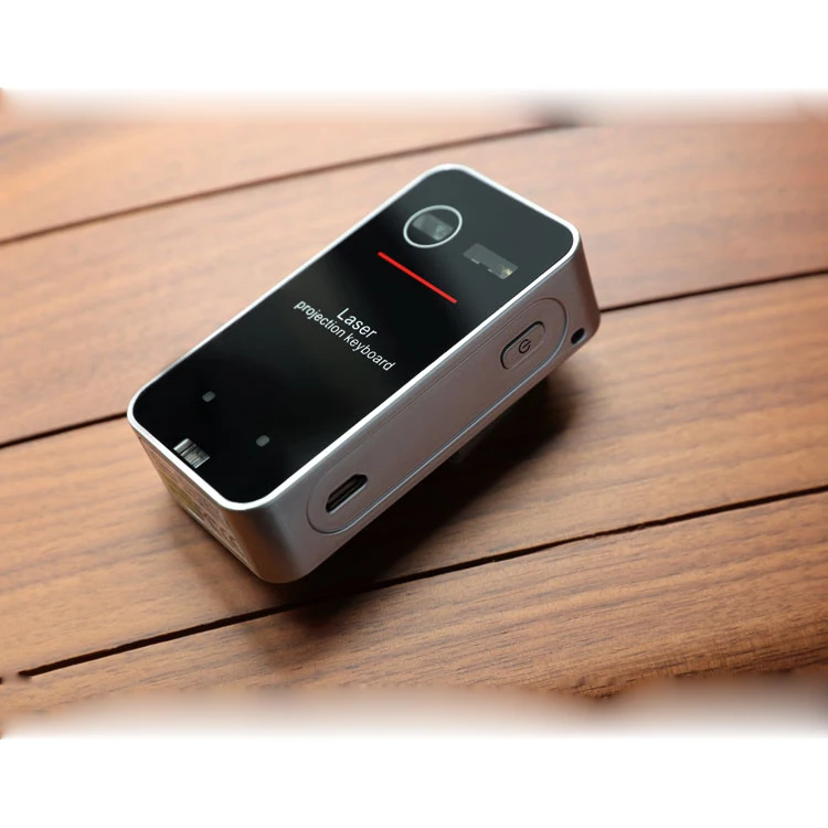 

Mini Portable wireless wireless virtual laser keyboard for mobile phone, Black