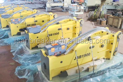 NPK GH15 Hydraulic Breaker Rock Hammer with 12 Months Warranty High Durability and Best Quality for 19-26 Ton Excavators