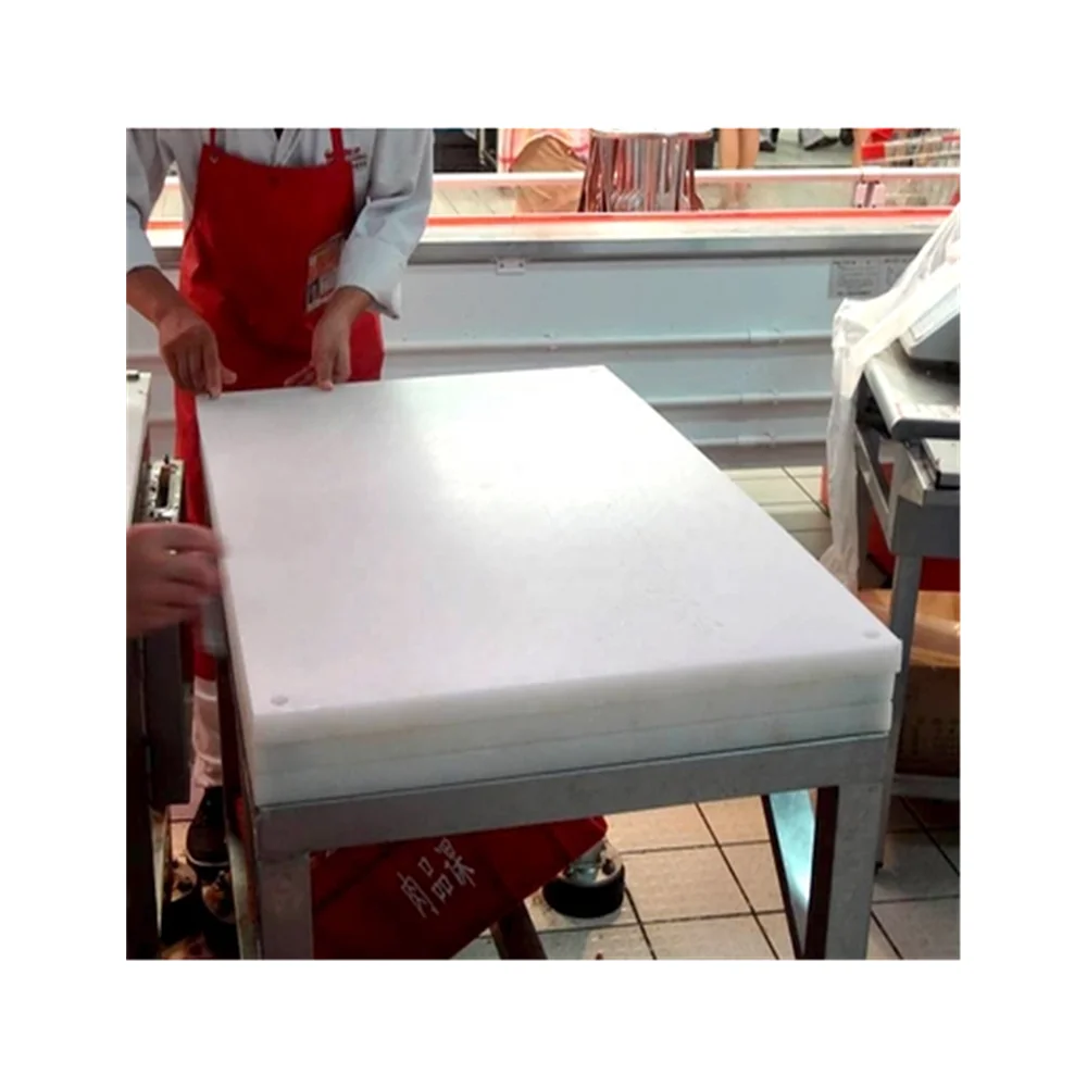 

food grade HDPE cutting board for supermarket