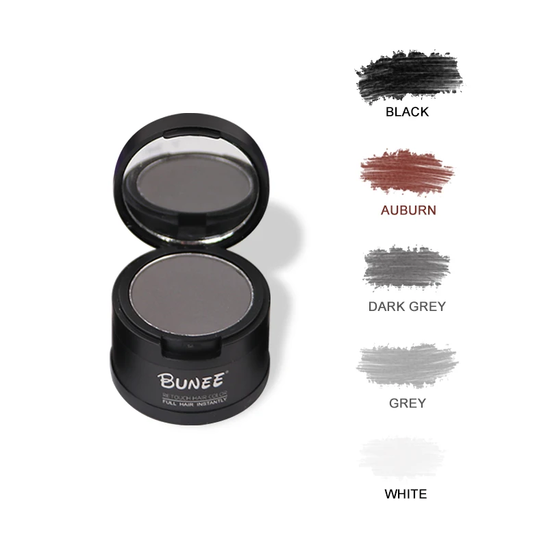 

Water Proof temporary Hair root touch up scalp shadow powder for women hairline shadow powder