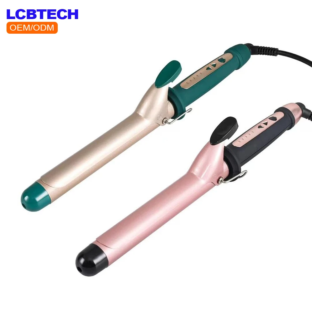 

Home Use Electric Portable Ceramic Rotating Hair Wave Curler Machine Curling Iron Wand Self Grip Curly Hair Curlers