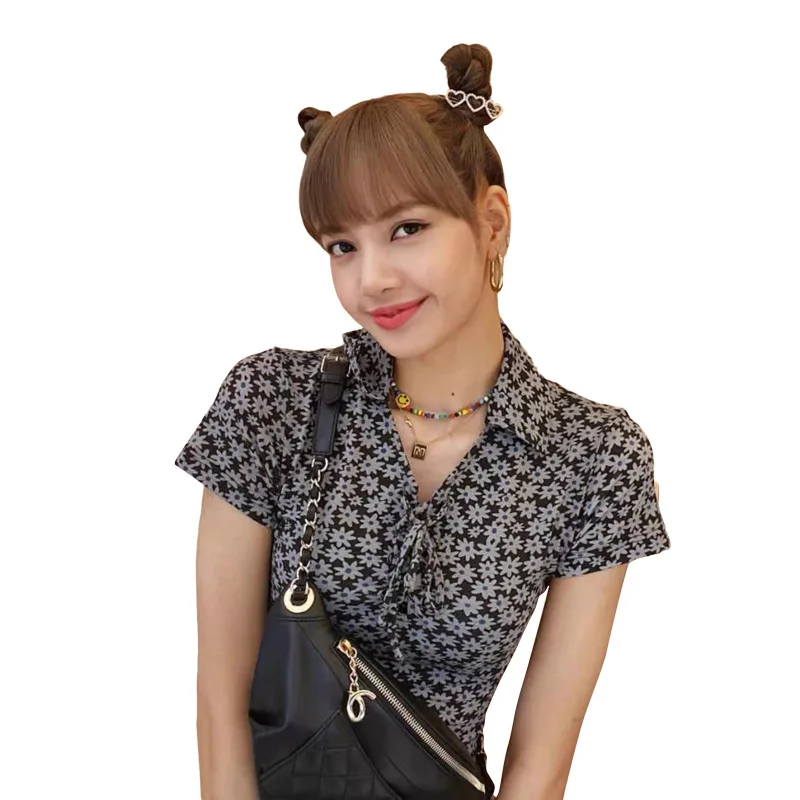 

kpop Small daisies bodycon dresses summer fashion harajuku street casual wear woman Daily party mini elegant dress mujer