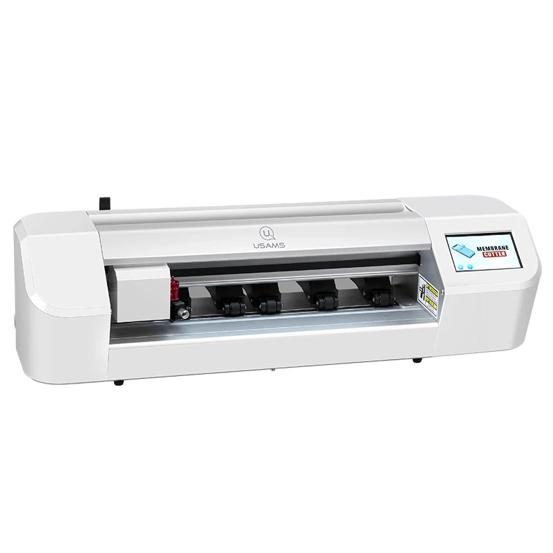 

USAMS ZB229 2021 New Mobile Phone Screen Protector Cutting Machine For All Phone/Tablet, White