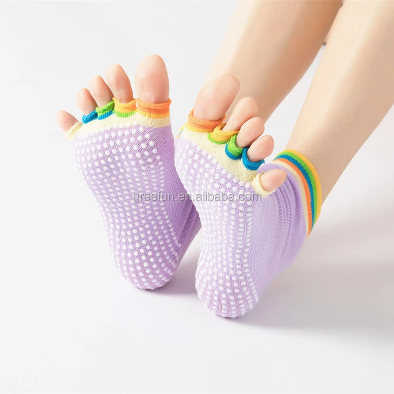 ToeSox Ankle Full Toe Yoga Socks - MoreYoga