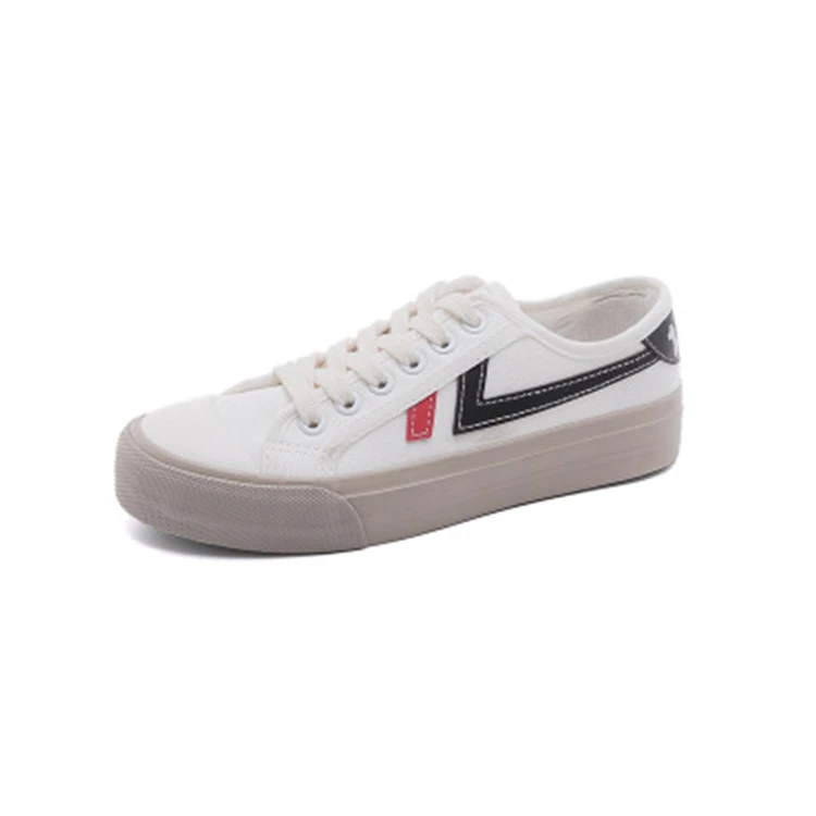 

wholesale cheap price high quality flat casual women canvas shoe, Blue,black