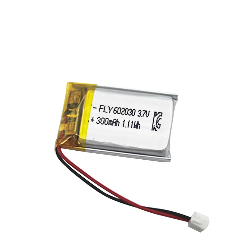 
KC Lipo 602030 3.7V 300mAh Li Polymer Battery for Beauty Device 