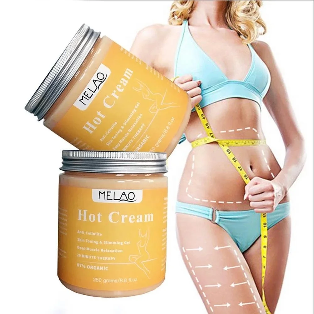 

MELAO 87% organic Anti-cellulite skin slimming gel deep muscle relaxation body Massage Weight Loss Fat Burner Hot Cream