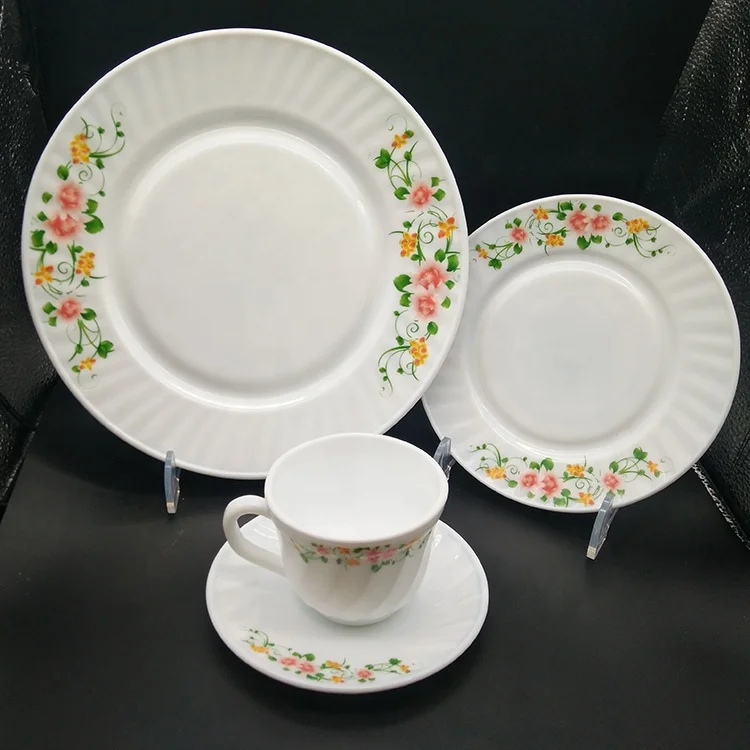 
Heat-resistant opal glass dinner tableware opal tableware 
