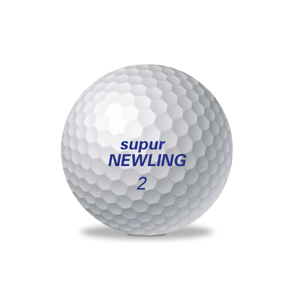 Two Layers Custom Logo Tournament Golf Balls Premium Blank 2-Piece Golf Ball Super Long Distance