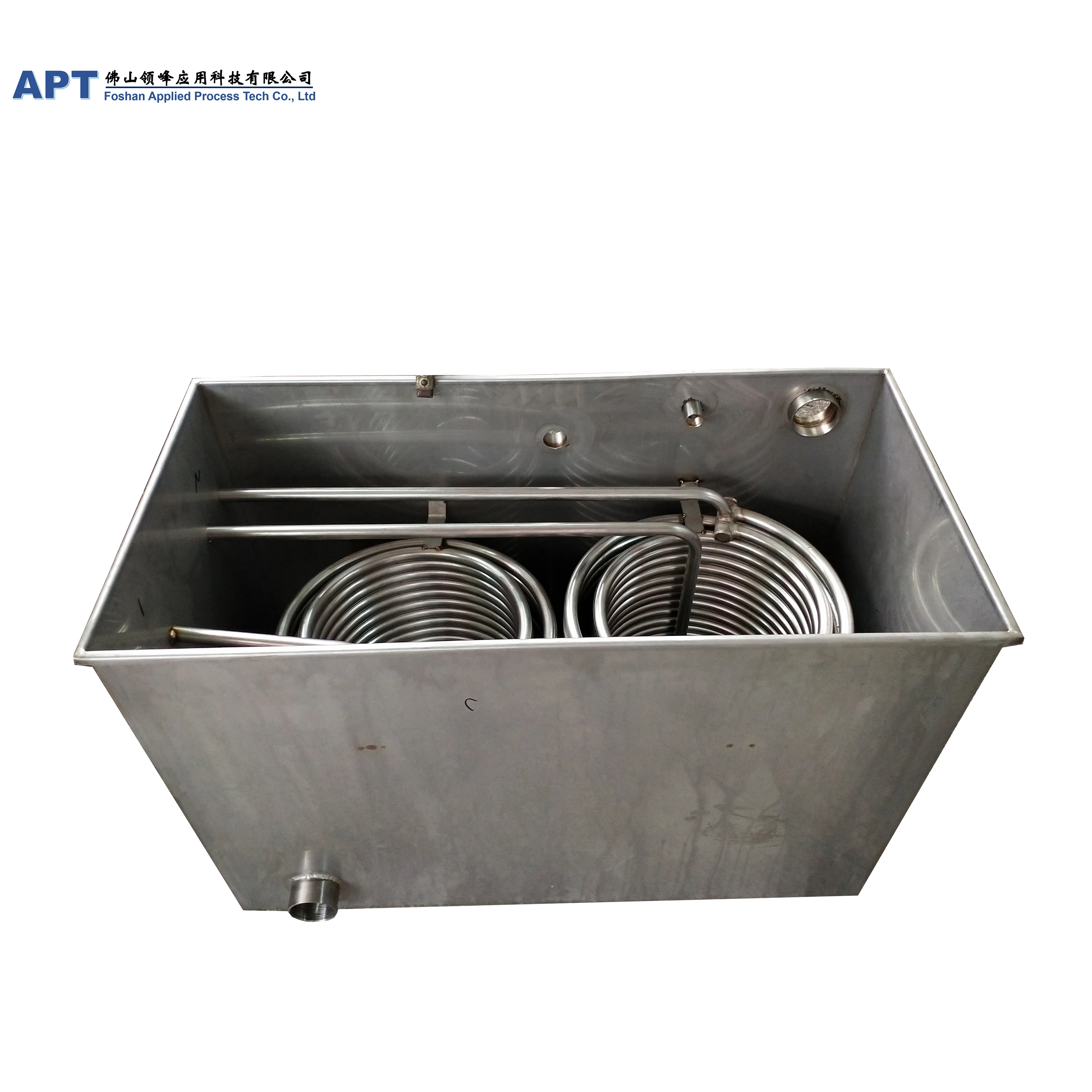 
Special custom-made spiral stainless steel pipe coil cooling system for milk cooling 